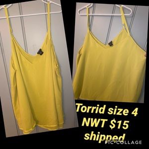 Torrid size 4 swing cami